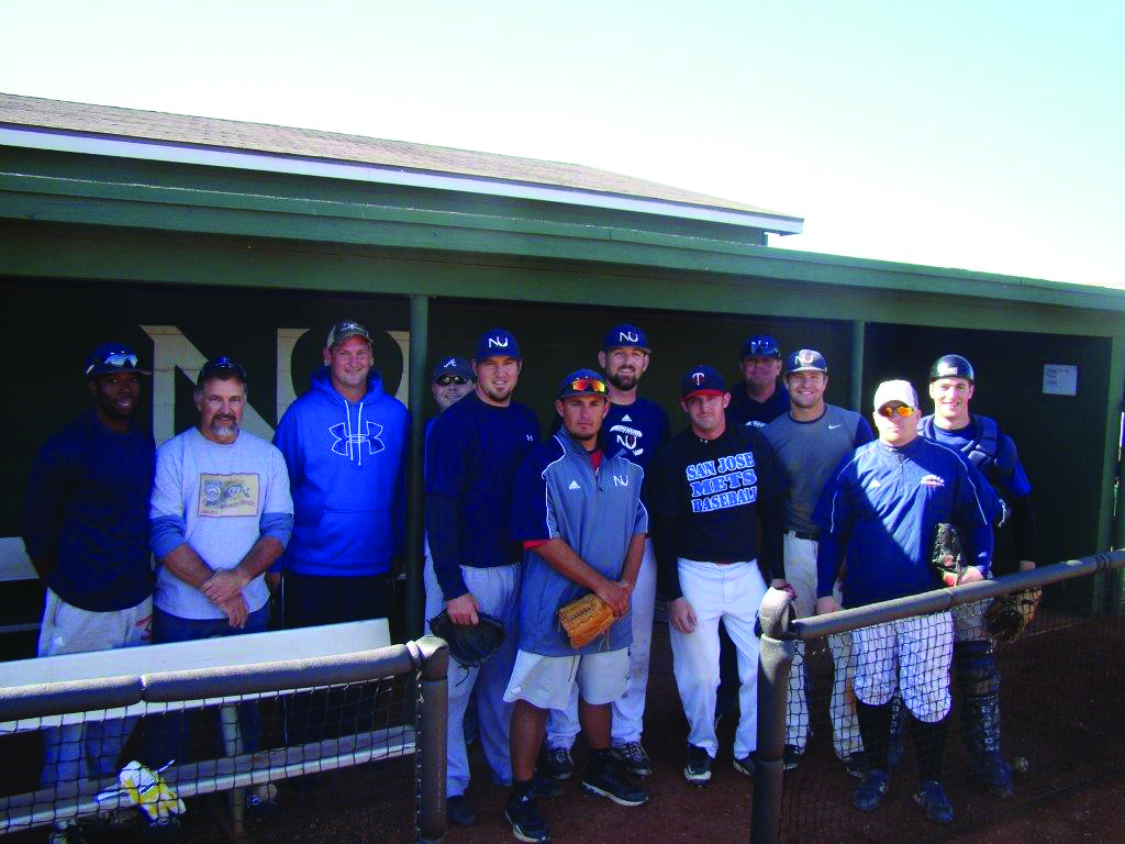 Baseball alums and student-athletes