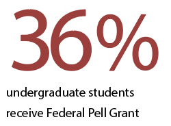 undergraduate students receive Federal Pell Grant
