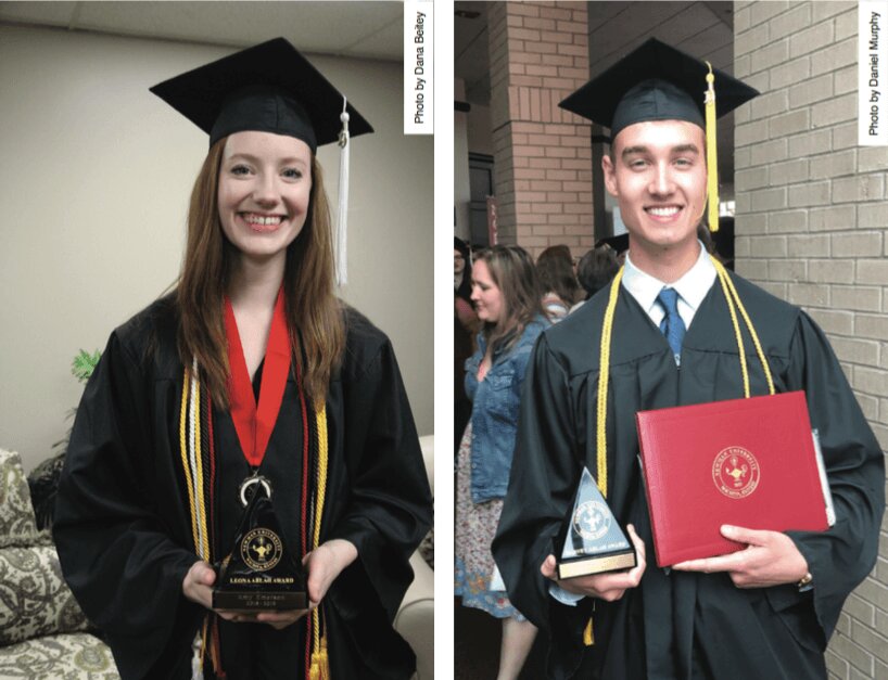 2019 Ablah Award recipients, Amy Emerson & Brandon Steiner