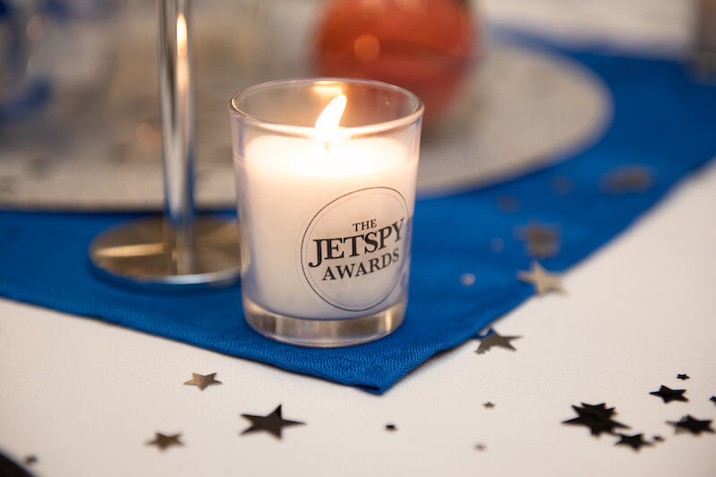 Jetspy Awards candle
