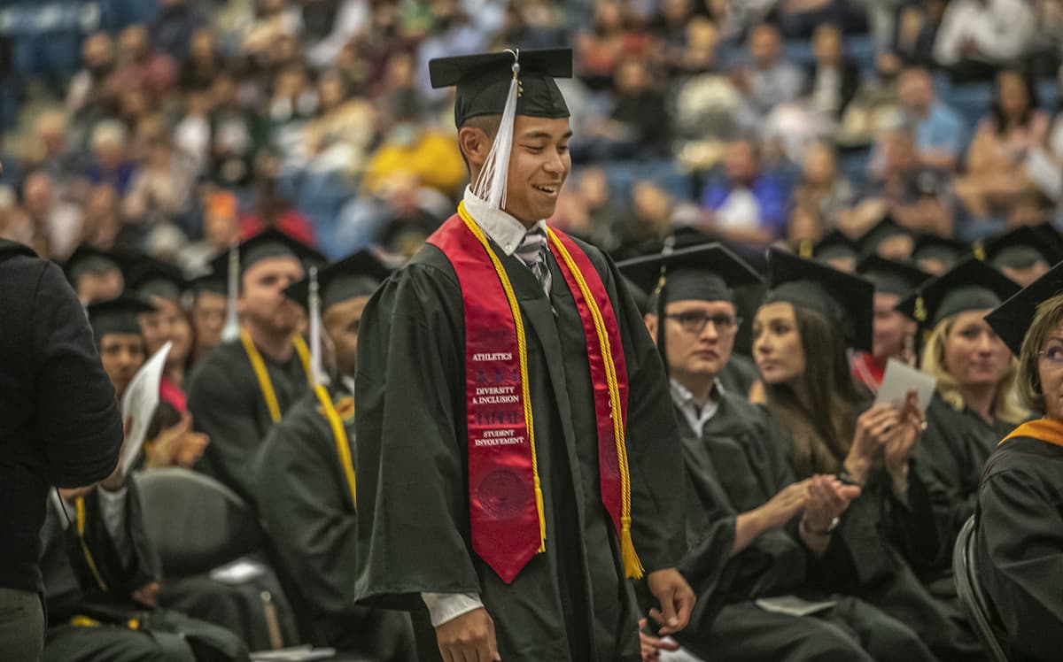 Steven Nguyen won the 2022 Harvey J. Ablah Award.