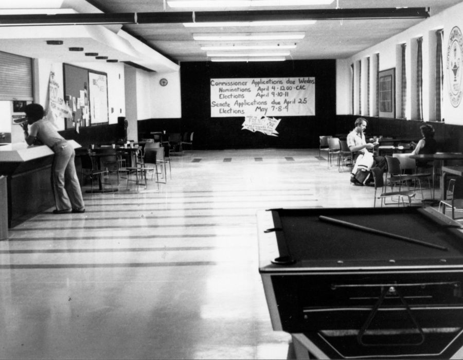 The Campus Activities Center (or CAC) was a place for students to study, decompress, and join in fellowship.