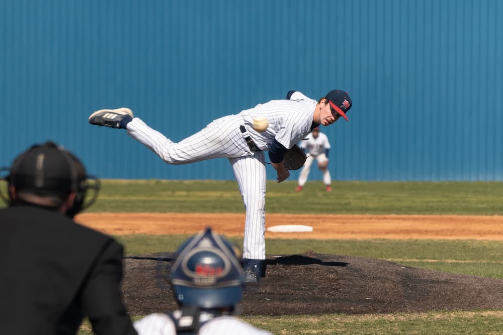 Newman baseball pitcher